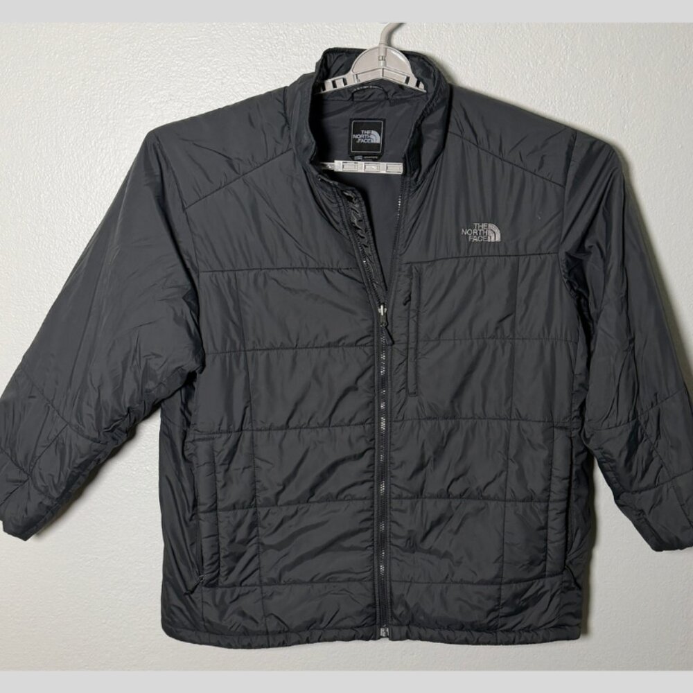 The North Face Men's XXL Primaloft Dark Gray Puffer Jacket Very Good Condition